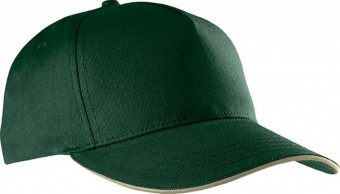 KP130 SANDWICH PEAK CAP - 5 PANELS