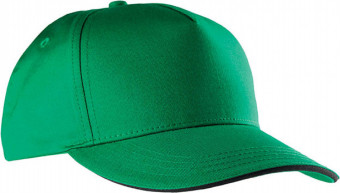 KP130 SANDWICH PEAK CAP - 5 PANELS