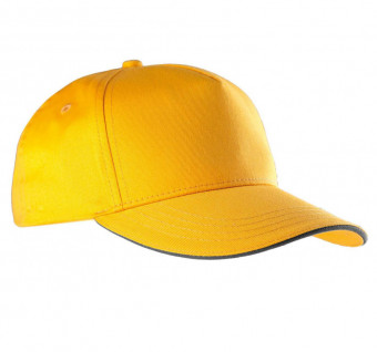 KP130 SANDWICH PEAK CAP - 5 PANELS