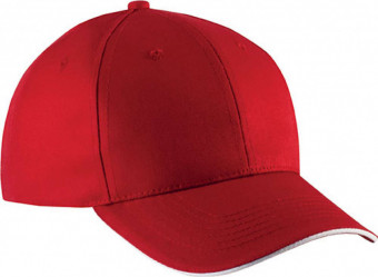 KP153 SANDWICH PEAK CAP - 6 PANELS