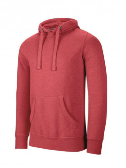 KA462 MEN'S MELANGE HOODED SWEATSHIRT