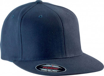 KP903 FLEXFIT® BRUSHED COTTON CAP WITH FLAT PEAK - 6 PANELS