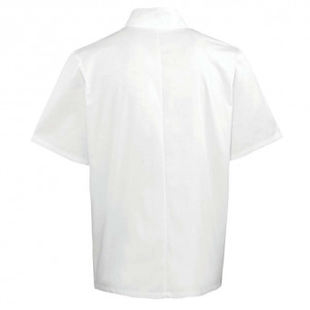 PR664 CHEF'S SHORT SLEEVE STUD JACKET