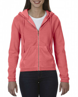 CC1598 LADIES' FULL ZIP HOODED SWEATSHIRT