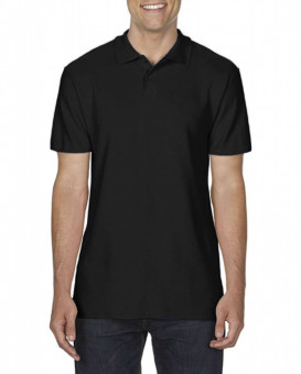 GI64800 SOFTSTYLE® ADULT DOUBLE PIQUÉ POLO