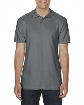 GI64800 SOFTSTYLE® ADULT DOUBLE PIQUÉ POLO