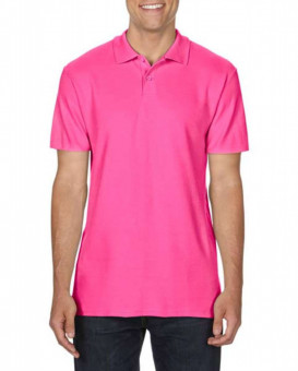 GI64800 SOFTSTYLE® ADULT DOUBLE PIQUÉ POLO