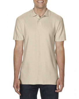 GI64800 SOFTSTYLE® ADULT DOUBLE PIQUÉ POLO