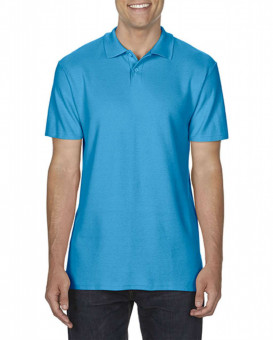 GI64800 SOFTSTYLE® ADULT DOUBLE PIQUÉ POLO