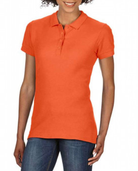 GIL64800 SOFTSTYLE® LADIES' DOUBLE PIQUÉ POLO