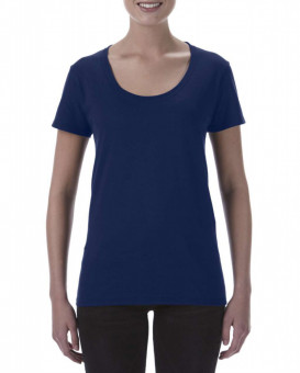 GIL64550 SOFTSTYLE® LADIES' DEEP SCOOP T-SHIRT