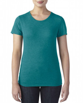 ANL6750 WOMEN'S TRI-BLEND TEE