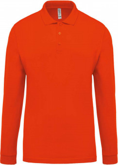 KA256 MEN'S LONG-SLEEVED PIQUÉ POLO SHIRT