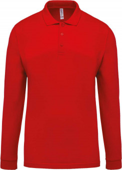 KA256 MEN'S LONG-SLEEVED PIQUÉ POLO SHIRT