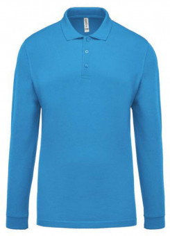 KA256 MEN'S LONG-SLEEVED PIQUÉ POLO SHIRT