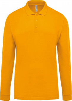 KA256 MEN'S LONG-SLEEVED PIQUÉ POLO SHIRT