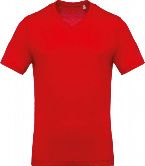 KA370 MEN'S SHORT-SLEEVED V-NECK T-SHIRT