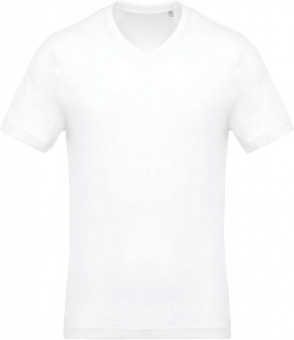 KA370 MEN'S SHORT-SLEEVED V-NECK T-SHIRT