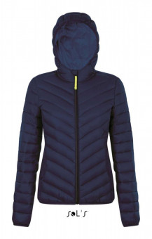 SO01621 SOL'S RAY WOMEN - LIGHT HOODED DOWN JACKET