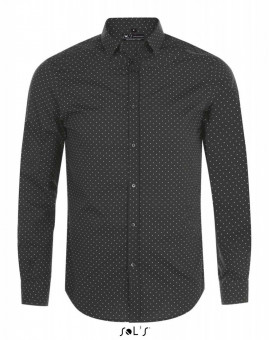 SO01648 SOL'S BECKER MEN - POLKA-DOT SHIRT