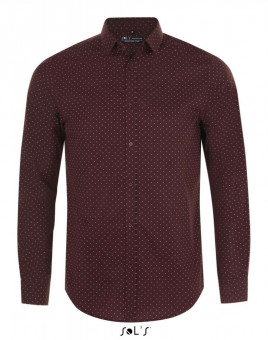 SO01648 SOL'S BECKER MEN - POLKA-DOT SHIRT