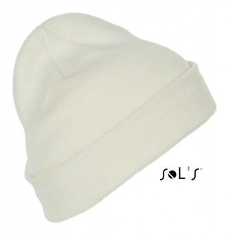 SO01664 SOL'S PITTSBURGH - SOLID-COLOUR BEANIE WITH CUFFED DESIGN