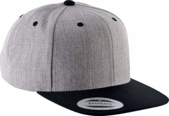 KP910 FLAT PEAK CAP - 6 PANELS