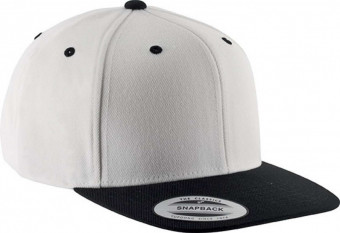 KP910 FLAT PEAK CAP - 6 PANELS