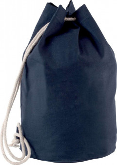 KI0629 COTTON SAILOR-STYLE BAG WITH DRAWSTRING