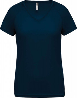 PA477 LADIES’ V-NECK SHORT SLEEVE SPORTS T-SHIRT