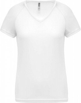 PA477 LADIES’ V-NECK SHORT SLEEVE SPORTS T-SHIRT