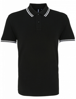 AQ011 MEN'S CLASSIC FIT TIPPED POLO