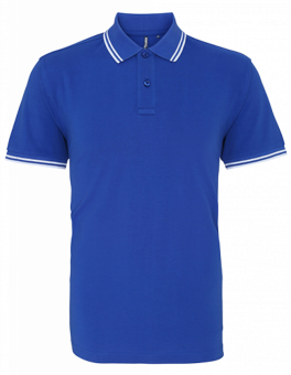 AQ011 MEN'S CLASSIC FIT TIPPED POLO