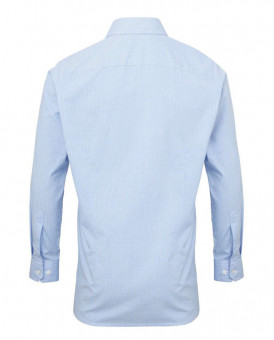 PR220 MEN'S LONG SLEEVE GINGHAM COTTON MICROCHECK SHIRT