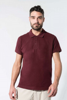 KA209 MEN'S ORGANIC PIQUÉ SHORT-SLEEVED POLO SHIRT