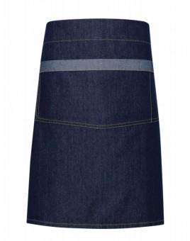 PR128 'DOMAIN' CONTRAST DENIM WAIST APRON