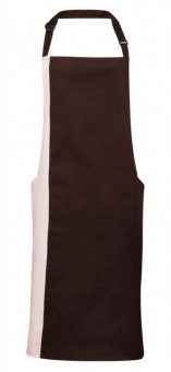 PR162 'COLOURS COLLECTION’ CONTRAST BIB APRON