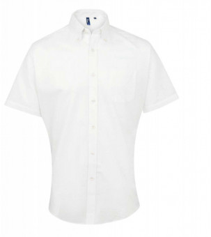 PR236 MEN’S SHORT SLEEVE SIGNATURE OXFORD SHIRT