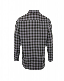 PR250 'MULLIGAN' CHECK - MEN'S LONG SLEEVE COTTON SHIRT