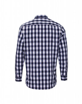 PR250 'MULLIGAN' CHECK - MEN'S LONG SLEEVE COTTON SHIRT