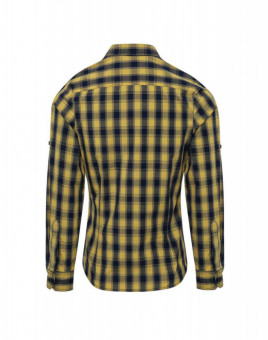 PR350 'MULLIGAN' CHECK - WOMEN'S LONG SLEEVE COTTON SHIRT