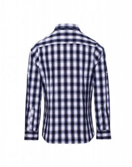 PR350 'MULLIGAN' CHECK - WOMEN'S LONG SLEEVE COTTON SHIRT