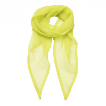 PR740 'COLOURS COLLECTION' PLAIN CHIFFON SCARF