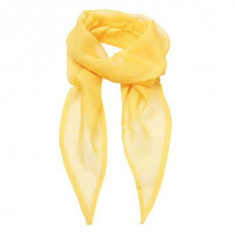 PR740 'COLOURS COLLECTION' PLAIN CHIFFON SCARF