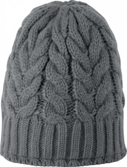 KP527 CABLE KNIT BEANIE