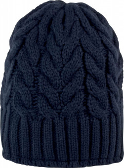 KP527 CABLE KNIT BEANIE