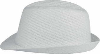 KP612 RETRO PANAMA - STYLE STRAW HAT