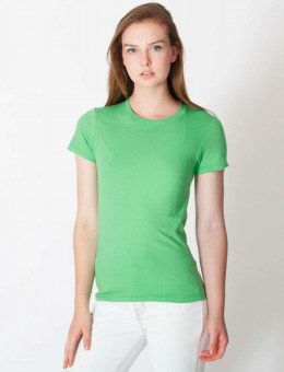 AA2102 WOMEN'S FINE JERSEY SHORT SLEEVE T-SHIRT