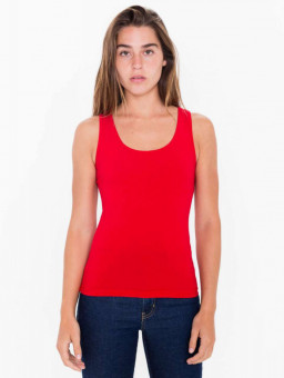 AA8308 WOMEN'S COTTON SPANDEX TANK TOP