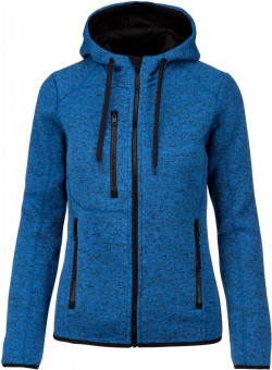 PA366 LADIES’ HEATHER HOODED JACKET